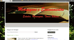 Desktop Screenshot of mensagempaz.com